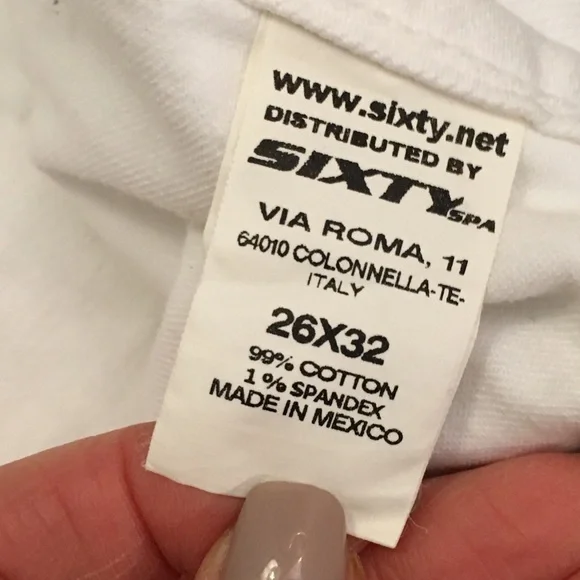 MISS SIXTY WHITE WIDE-LEG JEANS - Picture 5 of 6